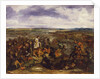 Sketch for The Battle of Poitiers, 1829-30 by Ferdinand Victor Eugene Delacroix