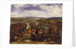 Sketch for The Battle of Poitiers, 1829-30 by Ferdinand Victor Eugene Delacroix