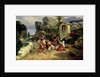 Italian Brigands Surprised by Papal Troops, 1831 by Emile Jean Horace Vernet