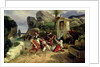 Italian Brigands Surprised by Papal Troops, 1831 by Emile Jean Horace Vernet