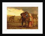 The Potato Harvest, 1855 by Jean-Francois Millet