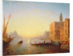 Venice, Evening by Felix Ziem