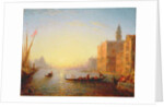 Venice, Evening by Felix Ziem
