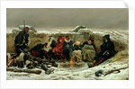 In the Trenches, 1874 by Alphonse Marie de Neuville