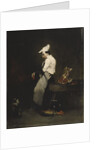 The Young Cook, 1855-70 by Auguste Theodule Ribot