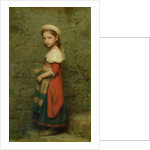 Italian Girl, 1863 by Charles Francois Jalabert