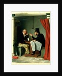 Politics in an Oyster House, 1848 by Richard Caton Woodville