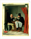 Politics in an Oyster House, 1848 by Richard Caton Woodville