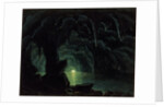 The Blue Grotto, Capri by Albert Bierstadt