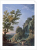 Landscape with Waterfall and Figures, 1768 by Claude Joseph Vernet