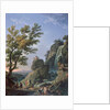 Landscape with Waterfall and Figures, 1768 by Claude Joseph Vernet