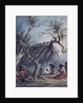 Indian Lodge, 1837 by Alfred Jacob Miller