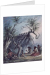 Indian Lodge, 1837 by Alfred Jacob Miller