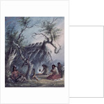 Indian Lodge, 1837 by Alfred Jacob Miller