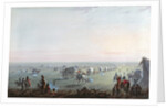 Breaking Up Camp at Sunrise, 1837 by Alfred Jacob Miller
