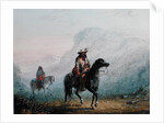 Bourgeois Walker and his Squaw, 1837 by Alfred Jacob Miller