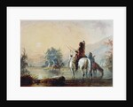 Crow Encampment, 1837 by Alfred Jacob Miller