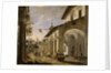 Courtyard of an Inn with Classical Ruins, 1621-47 by Viviano Codazzi