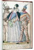 MS W.477 fol.16 Illumination from Kippell's costume book, c.1588 by Niclauss Kippell