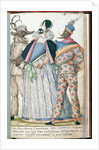 MS W.477 fol.16 Illumination from Kippell's costume book, c.1588 by Niclauss Kippell
