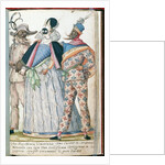 MS W.477 fol.16 Illumination from Kippell's costume book, c.1588 by Niclauss Kippell