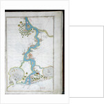 MS W.658 fol.304v Map of the Nile from the Kitab-I Bahriye by Piri Reis