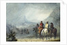 Storm: Waiting for the Caravan, 1858-60 by Alfred Jacob Miller