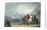 Storm: Waiting for the Caravan, 1858-60 by Alfred Jacob Miller