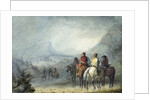 Storm: Waiting for the Caravan, 1858-60 by Alfred Jacob Miller
