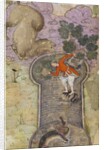 Illustration from 'Anvār-i Suhaylī, a collection of fables by Ḥusayn ibn ʿAlī', by Khashifi by Indian School