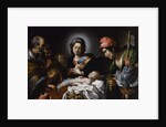 Adoration of the Shepherds, c.1615 by Bernardo Strozzi