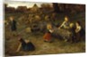 Mud Pies, 1873 by Ludwig Knaus