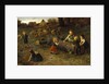 Mud Pies, 1873 by Ludwig Knaus