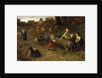 Mud Pies, 1873 by Ludwig Knaus