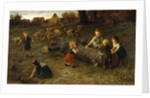 Mud Pies, 1873 by Ludwig Knaus