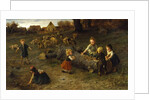 Mud Pies, 1873 by Ludwig Knaus