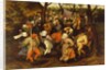 Peasant Wedding Dance, 1607 by Pieter the Younger Brueghel