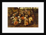 Peasant Wedding Dance, 1607 by Pieter the Younger Brueghel