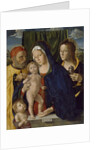 The Holy Family with St.John the Baptist and St.Mary, 1500-5 by Marco Palmezzano