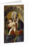 Triptych Panel with Madonna and Child, 1490-1500 by Nicolo Rondinelli