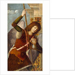 Triptych Panel with the Archangel Michael, 1490-1500 by Nicolo Rondinelli