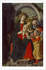 The Holy Family with an Angel, c.1485 by Baldassare di Matteo Carrari
