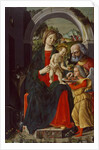 The Holy Family with an Angel, c.1485 by Baldassare di Matteo Carrari
