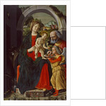The Holy Family with an Angel, c.1485 by Baldassare di Matteo Carrari