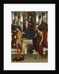 Madonna and Child Enthroned with Saints, 1506 by Michele di Luca dei Coltellini