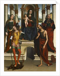 Madonna and Child Enthroned with Saints, 1506 by Michele di Luca dei Coltellini