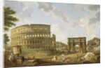 View of the Colosseum, 1747 by Giovanni Paolo Pannini or Panini