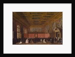 Reception of Foreign Ambassadors in the Doge's Palace, Venice, c.1765-80 by Antonio Canaletto