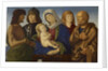 Madonna and Child with Four Saints, c.1500 by Vincenzo di Biagio Catena