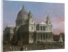 St. Paul's Cathedral, 1754 by Canaletto